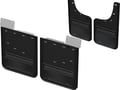 Picture of Truck Hardware Gatorback Gunmetal Plate Dually Mud Flaps - Set of 4 - Fits 2020-2026 Chevy Silverado 3500HD