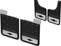 Picture of Truck Hardware Gatorback Black Bowtie Dually Mud Flaps - Set of 4 - Fits 2020-2026 Chevy Silverado 3500HD