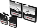 Picture of Truck Hardware Gatorback FX4 Dually Mud Flaps - Set of 4 - Fits 2023-2026 Ford F-450
