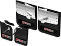 Picture of Truck Hardware Gatorback Black Wrap FX4 Dually Mud Flaps - Set of 4 - Fits 2023-2026 Ford F-450