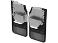 Picture of Truck Hardware Gatorback Gunmetal Plate Mud Flaps & Brackets - Rear - 2017-2022 Ford F-250/F-350