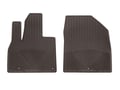 Picture of WeatherTech All-Weather Floor Mats - 1st Row - Driver & Passenger - Cocoa