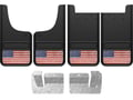 Picture of Truck Hardware Gatorback American Flag Mud Flaps - Set of 4 - Fits 2014-2018 Chevy Silverado 1500 & 2015-2019 2500/3500HD