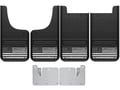 Picture of Truck Hardware Gatorback Black American Flag Mud Flaps - Set of 4 - Fits 2014-2018 GMC Sierra 1500 & 2015-2019 2500/3500HD
