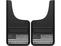 Picture of Truck Hardware Gatorback 12"x23" Black American Flag Cut Mud Flaps