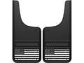 Picture of Truck Hardware Gatorback 12"x26" Black American Flag Cut Mud Flaps
