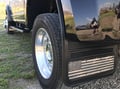 Picture of Truck Hardware Gatorback 21"x24" Dually Black American Flag Mud Flaps