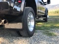 Picture of Truck Hardware Gatorback 21"x24" Dually Black American Flag Mud Flaps
