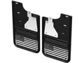 Picture of Truck Hardware Gatorback Black American Flag Mud Flaps - Rear Pair - Fits 2019-2026 Chevy Silverado 1500