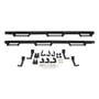 Picture of Westin HDX Stainless Drop Wheel-to-Wheel Nerf Step Bars - Textured Black