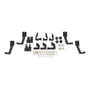 Picture of Westin HDX Stainless Drop Wheel-to-Wheel Nerf Step Bars - Textured Black