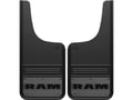 Picture of Truck Hardware Gatorback 12"x26" Anodized RAM Text Cut Mud Flaps