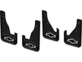 Picture of Truck Hardware Gatorback Bowtie Black Wrap Mud Flaps - Set of 4 - Fits 2021-2026 Chevy Trailblazer