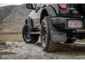 Picture of Truck Hardware Gatorback Anodized Bucking Bronco Mud Flaps - Front Pair - Fits 2021-2026 Ford Bronco