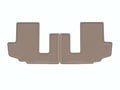 Picture of WeatherTech All-Weather Floor Mats - 3rd Row - Tan