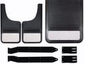 Picture of Truck Hardware Gatorback Stainless Plate Dually Mud Flaps - Set of 4 - Fits 2011-2016 Ford F-350