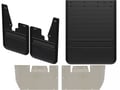 Picture of Truck Hardware Gatorback Black Plate Dually Mud Flaps - Set of 4 - Fits 2010-2026 RAM 3500