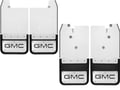 Picture of Truck Hardware Gatorback Black GMC Mud Flaps - 5/8" Kickback - Set