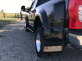 Picture of Truck Hardware Gatorback Black American Flag Mud Flaps - Set of 4 - Fits 2017-2022 Ford F-450