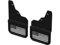Picture of Truck Hardware Gatorback Black American Flag Mud Flaps - Front Pair - Fits 2021-2026 Ford Bronco