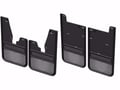 Picture of Truck Hardware Gatorback Gunmetal Plate Mud Flaps - Set of 4 - Fits 2019-2026 RAM 2500/3500