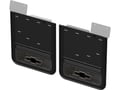 Picture of Truck Hardware Gatorback Gunmetal Bowtie Dually Mud Flaps - Rear Pair - Fits 2020-2026 Chevy Silverado 3500HD