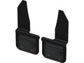 Picture of Truck Hardware Gatorback Gunmetal Plate Mud Flaps - 12.5" Wide/10.75" Rubber