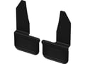 Picture of Truck Hardware Gatorback Black Plate Mud Flaps - 12.5" Wide/8.75" Rubber