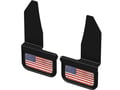 Picture of Truck Hardware Gatorback American Flag Mud Flaps - 12.5" Wide/8.75" Rubber