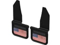 Picture of Truck Hardware Gatorback American Flag Mud Flaps - 12.5" Wide/10.75" Rubber