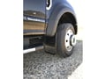Picture of Truck Hardware Gatorback Black American Flag Mud Flaps - Front Pair - Fits 2017-2026 Ford F-450