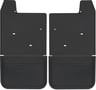Picture of Truck Hardware Gatorback Black Plate Mud Flaps - Front - 2014-2018 GMC Sierra