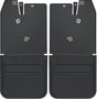 Picture of Truck Hardware Gatorback Black Plate Mud Flaps - Rear - 2014-2018 GMC Sierra