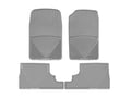 Picture of WeatherTech All-Weather Floor Mats - 1st & 2nd Row - Grey
