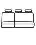 Picture of Covercraft Carhartt SeatSaver Custom Third Row Seat Covers - Gravel