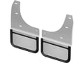 Picture of Truck Hardware Gatorback Brushed Stainless Plate Mud Flaps - Rear Pair - Fits 2022-2024 Ford Expedition
