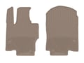 Picture of WeatherTech All-Weather Floor Mats - 1st Row - Driver & Passenger - Tan