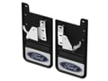 Picture of Truck Hardware Gatorback Blue Ford Oval Mud Flaps - Rear Pair - Fits 2023-2026 Ford F-250/F-350