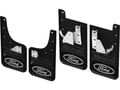 Picture of Truck Hardware Gatorback Black Wrap Ford Oval Mud Flaps - Set of 4 - Fits 2023-2026 Ford F-250/F-350