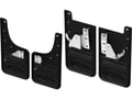 Picture of Truck Hardware Gatorback Black Anodized Ford Oval Mud Flaps - Set of 4 - Fits 2023-2026 Ford F-250/F-350