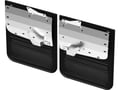 Picture of Truck Hardware Gatorback Black Plate Mud Flaps - Rear Dually Pair - Fits 2023-2026 Ford F-350/F-450
