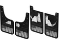 Picture of Truck Hardware Gatorback Black American Flag Mud Flaps - Set of 4 - Fits 2023-2026 Ford F-250/F-350