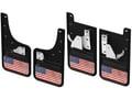 Picture of Truck Hardware Gatorback American Flag Mud Flaps - Set of 4 - Fits 2023-2026 Ford F-250/F-350
