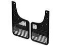 Picture of Truck Hardware Gatorback Black American Flag Mud Flaps - Front Pair - Fits 2023-2026 Ford F-250/F-350