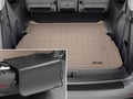 Picture of WeatherTech Cargo Liner - Behind 2nd Row Seats - Tan - w/Bumper Protector