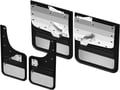 Picture of Truck Hardware Gatorback Stainless Plate Dually Mud Flaps - Set of 4 - Fits 2023-2026 Ford F-350