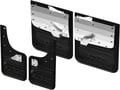 Picture of Truck Hardware Gatorback Black Anodized Super Duty Dually Mud Flaps - Set of 4 - Fits 2023-2026 Ford F-350