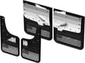 Picture of Truck Hardware Gatorback Black American Flag Dually Mud Flaps - Set of 4 - Fits 2023-2026 Ford F-350
