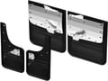 Picture of Truck Hardware Gatorback Black Plate Dually Mud Flaps - Set of 4 - Fits 2023-2026 Ford F-350
