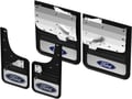 Picture of Truck Hardware Gatorback Blue Ford Oval Dually Mud Flaps - Set of 4 - Fits 2023-2026 Ford F-350